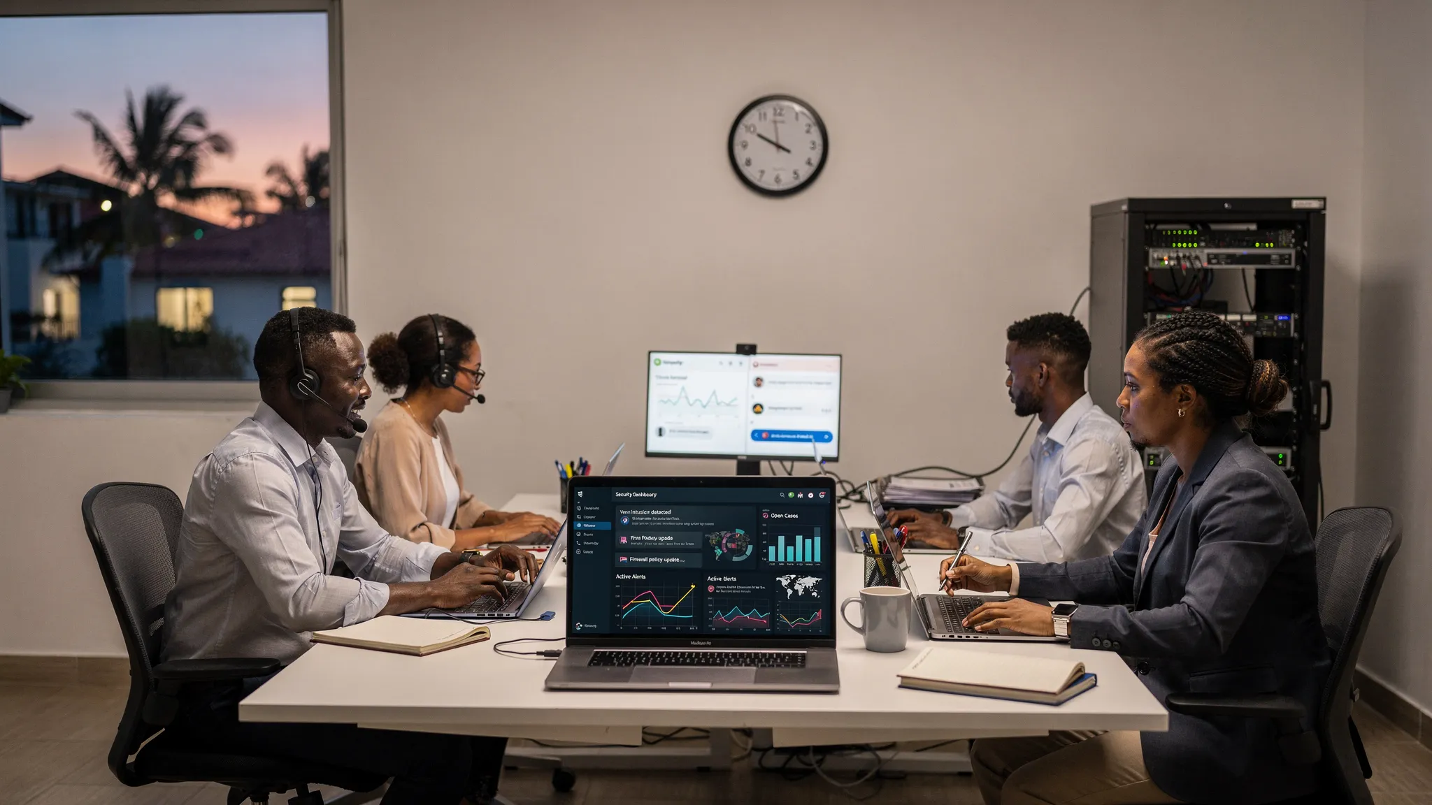 Service de cybersécurité pour PME : SLA, SOC et support 24/7 - Main Image