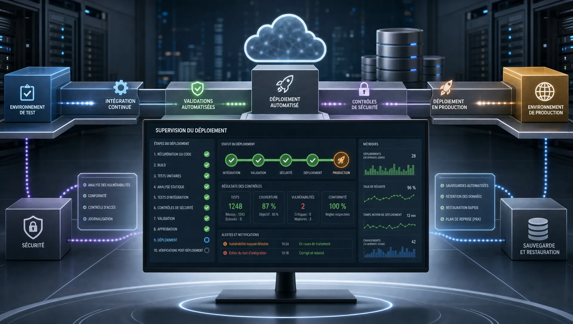 Infogérance DevOps : fiabiliser vos déploiements sans ralentir - Main Image